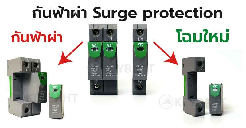 ตัวกันฟ้าผ่า(Surge Protection) คืออะไร?